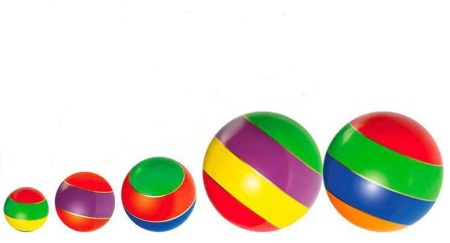 Купить Мячи резиновые (комплект из 5 мячей различного диаметра) в Вихоревке 
