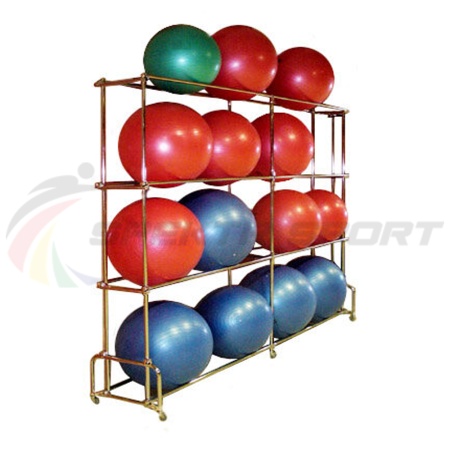 Купить Стеллаж для гимнастических мячей 16 шт в Вихоревке 