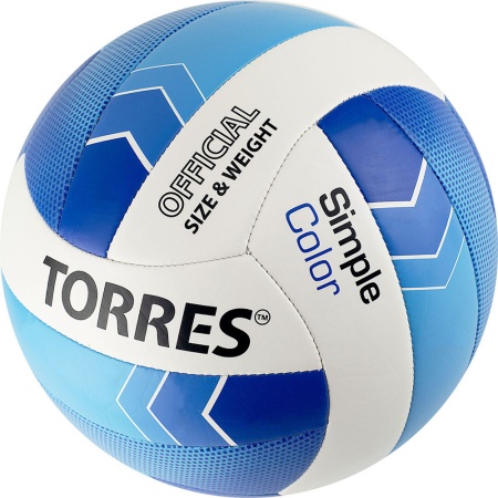 Купить Мяч волейбольный Torres Simple Color любительский р.5 в Вихоревке 